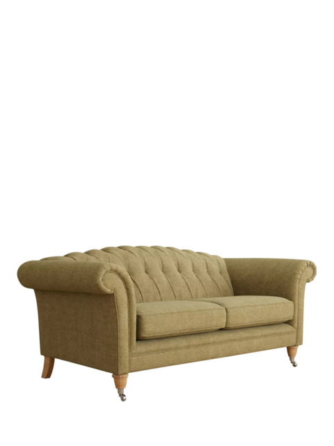 Laura Ashley Gloucester Large 3 Seater Sofa, Oak Leg - image 1