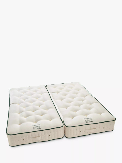 Vispring Greenwich Pocket Spring Zip Link Mattress, Soft Tension, Long Single - image 1