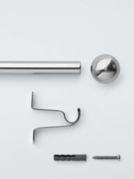 John Lewis Fixed Cafe Rod Pole Kit, Dia.10mm - thumbnail 2