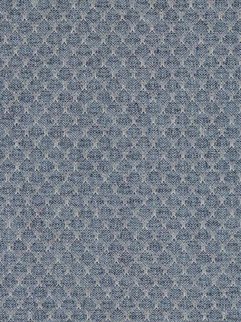Clarke & Clarke Trelica Made to Measure Curtains & Roman Blind, Denim - image 1