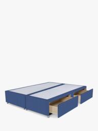 John Lewis Non-Sprung Upholstered 4 Drawer Divan Base, Super King Size - thumbnail 2