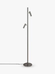Nordlux Makoto Floor Lamp, Satin Chrome