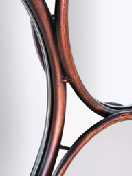 Gallery Direct Cerchio Circles Wall Mirror, 121 x 58.5cm, Copper - thumbnail 3