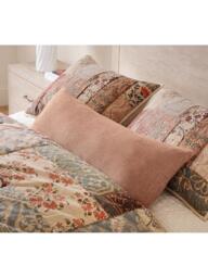 Pottery Barn Valentina Rosewood Patchwork Quilted Bedspread - thumbnail 2