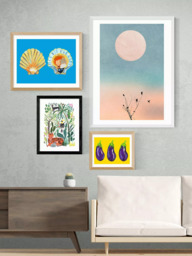 EAST END PRINTS Darcie Olley 'Indian Jungle' Framed Print - thumbnail 2