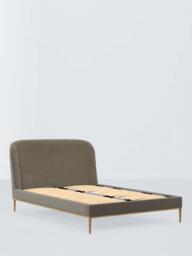 John Lewis Show-Wood Upholstered Bed Frame, Double - thumbnail 1