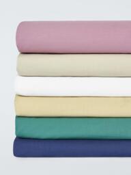 John Lewis Pure Cotton Percale Fitted Sheet - thumbnail 4