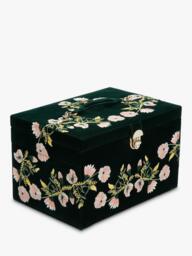 WOLF Zoe Velvet Jewellery Box, Large - thumbnail 2