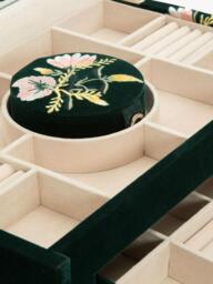 WOLF Zoe Velvet Jewellery Box, Large - thumbnail 6