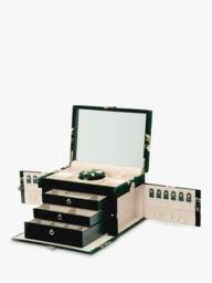 WOLF Zoe Velvet Jewellery Box, Large - thumbnail 4