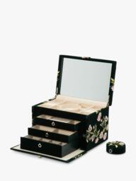 WOLF Zoe Velvet Jewellery Box, Large - thumbnail 3