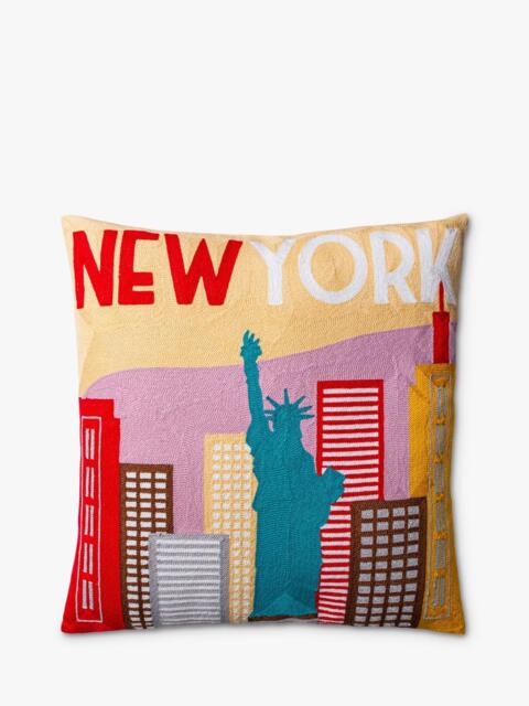 The Pillow Drop New York Cushion, Multi - image 1