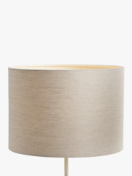 John Lewis Sophia Pure Linen Drum Lampshade - thumbnail 5
