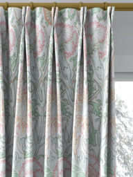 Morris & Co. Pink and Rose Made to Measure Curtains or Roman Blind, Eggshell/Rose - thumbnail 4
