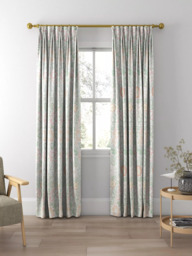 Morris & Co. Pink and Rose Made to Measure Curtains or Roman Blind, Eggshell/Rose - thumbnail 5