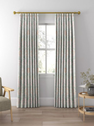 Morris & Co. Pink and Rose Made to Measure Curtains or Roman Blind, Eggshell/Rose - thumbnail 3