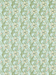 Clarke & Clarke Golden Lily Made to Measure Curtains or Roman Blind, Apple/Blush - thumbnail 1