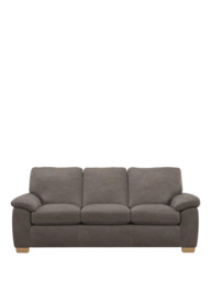 John Lewis Camden Grand 4 Seater Leather Sofa, Light Leg - thumbnail 5