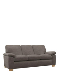 John Lewis Camden Grand 4 Seater Leather Sofa, Light Leg