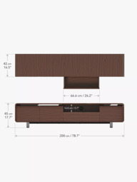 "AVF Marquis Flat 2000 TV Stand for TVs up to 95""" - thumbnail 6