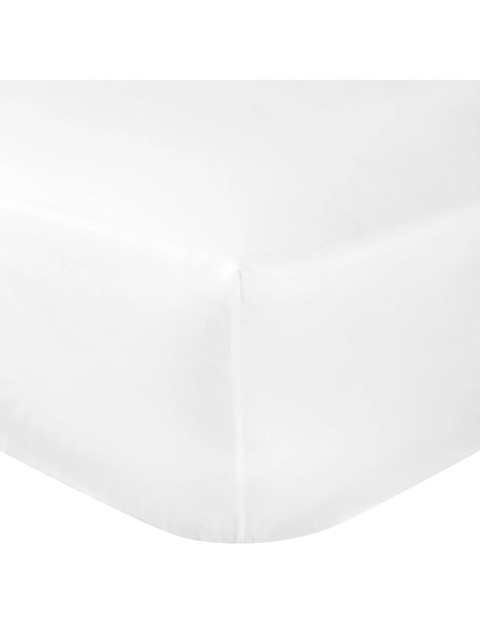 John Lewis Temperature Balance Cotton Sateen 400 Thread Count Fitted Sheet - image 1
