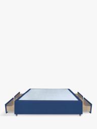John Lewis Non-Sprung Upholstered 4 Drawer Divan Base, King Size - thumbnail 4