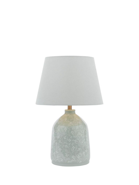 Laura Ashley Campion Table Lamp, Light Blue - image 1