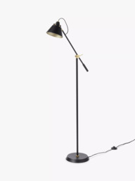 John Lewis Bureau Floor Lamp, Matt Black - thumbnail 3