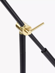 John Lewis Bureau Floor Lamp, Matt Black - thumbnail 6