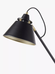 John Lewis Bureau Floor Lamp, Matt Black - thumbnail 4