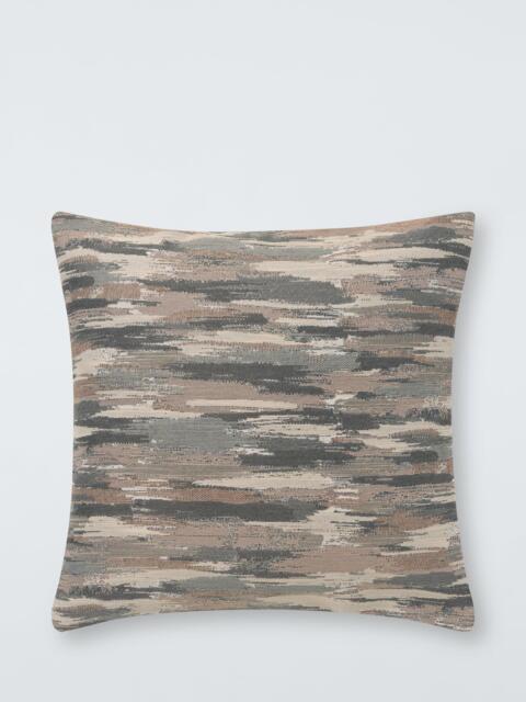 John Lewis Brushstroke Stripe Cushion, Natural - image 1