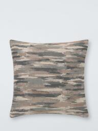 John Lewis Brushstroke Stripe Cushion, Natural
