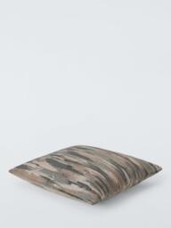 John Lewis Brushstroke Stripe Cushion, Natural - thumbnail 2