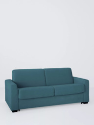 John Lewis Slumber Large 3 Seater Sofa Bed, Dark Leg - thumbnail 1