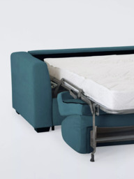 John Lewis Slumber Large 3 Seater Sofa Bed, Dark Leg - thumbnail 6