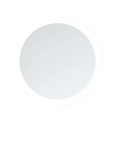 John Lewis Illuminated Round Bathroom Tray Mirror - image 1