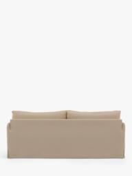 The Conran Shop Nicholson Loose Cover 3 Seater Sofa, Flax Linen - thumbnail 4