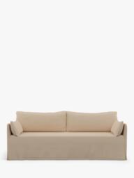 The Conran Shop Nicholson Loose Cover 3 Seater Sofa, Flax Linen