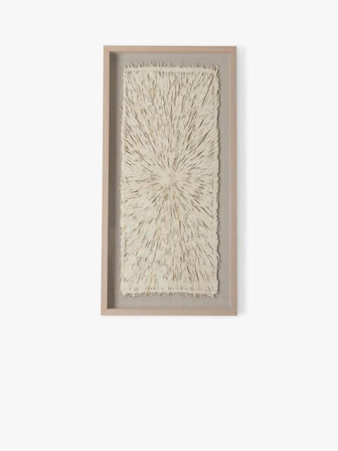 Neptune Overton Rectangular Paper Framed Wall Art, 120 x 60cm, Natural Beige - image 1