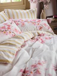 bluebellgray Cherry Blossom Reversible Duvet Cover Set - thumbnail 3