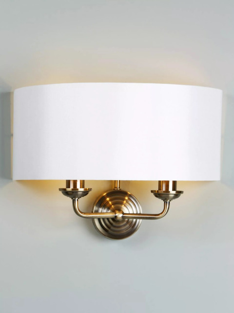 Laura Ashley Sorrento Double Wall Light - image 1