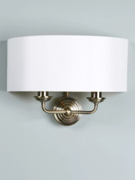 Laura Ashley Sorrento Double Wall Light - thumbnail 2
