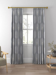 Harlequin Amity Made to Measure Curtains or Roman Blind, Slate/Gold - thumbnail 3