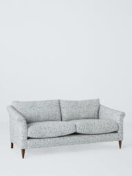 John Lewis Sloane Large 3 Seater Sofa, Dark Leg, Hidcote Blue - thumbnail 1