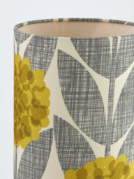 Orla Kiely Blossom Ceramic Table Lamp, Yellow - thumbnail 4
