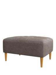 John Lewis Draper II Footstool, Light Leg - thumbnail 4