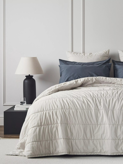 Bedfolk Relaxed Cotton Quilted Bedspread - image 1