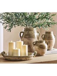 Pottery Barn French Pot Terracotta Vase, H22cm, Sage - thumbnail 2