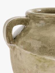 Pottery Barn French Pot Terracotta Vase, H22cm, Sage - thumbnail 4