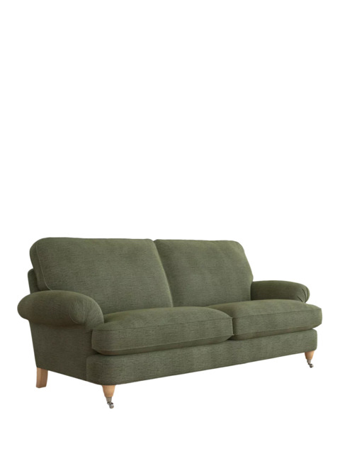 Laura Ashley Beaumaris Large 3 Seater Sofa, Oak Leg - image 1